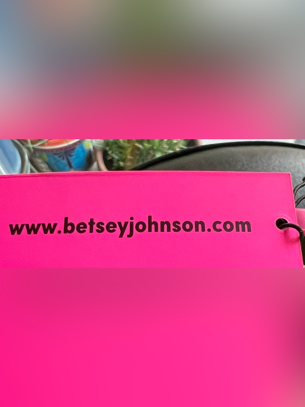 Betsey Johnson NEW Blue & Pink Flamingo Insulated 20oz Water Bottle - Picture 9 of 11